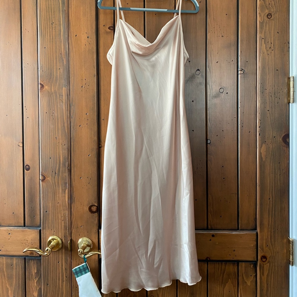 Bebe satin dress